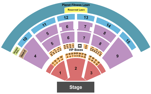 Truliant Amphitheater Hilary Duff Seating Chart